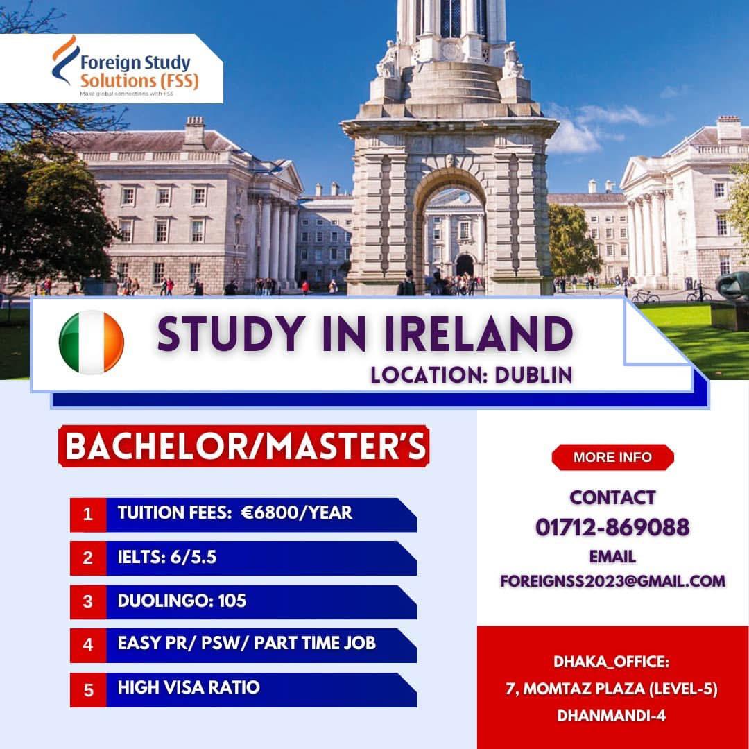 STUDY IN IRELAND